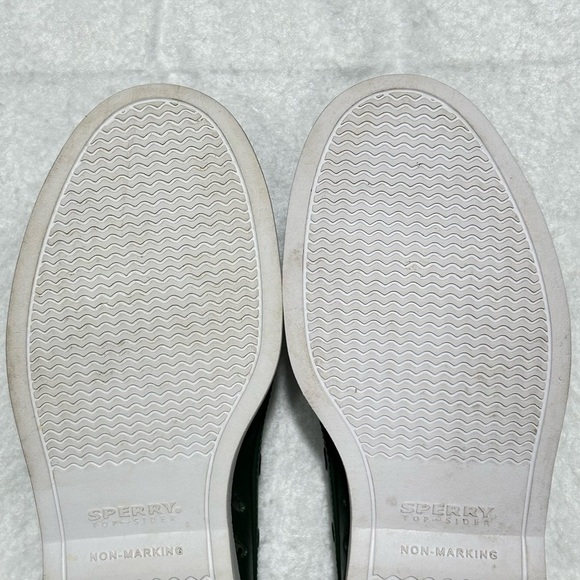Sperry TopSider Unisex Green A/O Float Cozy Cut-Outs Boat Slip On Shoes SZ US 10 - Picture 9 of 11
